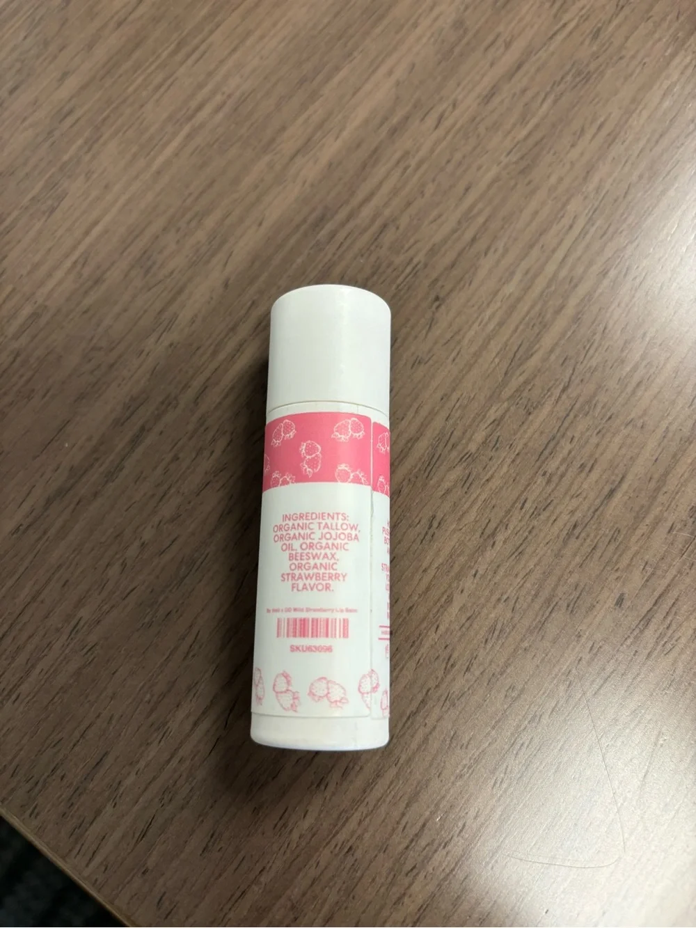 Be Well Wild Strawberry Tallow Lip Balm - Hydrating Lip Care